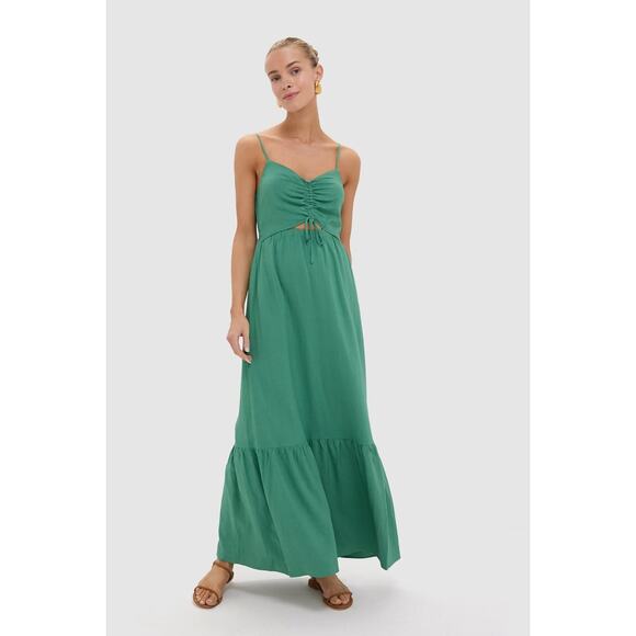 Z SUPPLY Botanical Green Winslet Maxi Dress Size S NWT Retail $89 Tuckernuck - Picture 1 of 7
